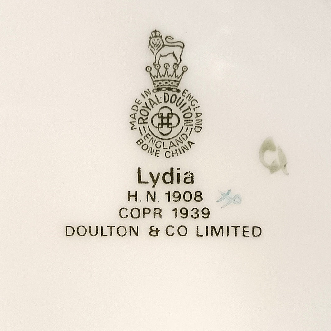 Royal Doulton Lydia HN 1908, Leslie Harradine Figure, photo 10 of 10