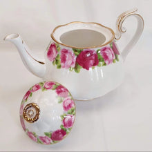 Load image into Gallery viewer, Royal Albert large (6-8 cup) 'Old English Rose' teapot