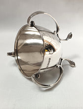 Load image into Gallery viewer, Art Deco Sterling Silver Tyg / Loving Cup – Walker & Hall Sheffield 1929, Egg-Shaped Elegance