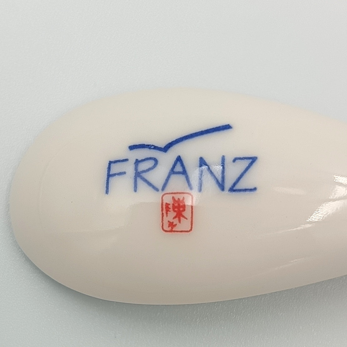 Franz Porcelain Collection | Papillon Butterfly | Butterfly Spoon | FZ00142 | Designed by Jen Woo | Sculpted by Ming Lei | c.2003