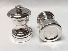Load image into Gallery viewer, Vintage Tiffany & Co Sterling Silver Salt Shaker & Pepper Grinder Set – Timeless Tabletop Luxury