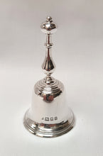 Load image into Gallery viewer, Elegant Near Antique Hallmarked Sterling Silver Table Bell – CJ Vander Ltd, London, 1933