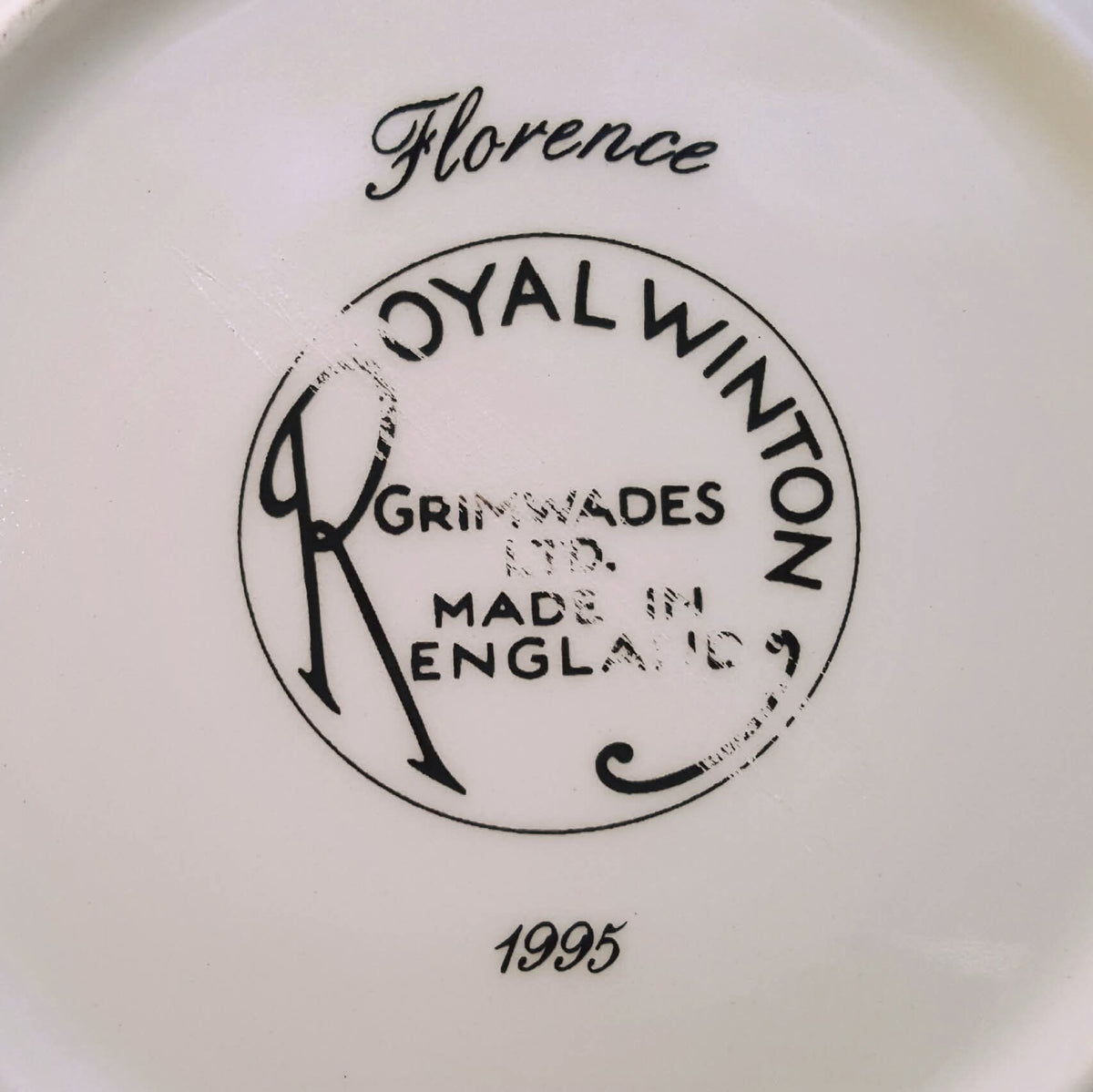 Grimwades Royal Winton | Florence Chintz | 1995 Revival Production | Trio — Cup, Saucer & Side Plate | Mint Unused Condition
