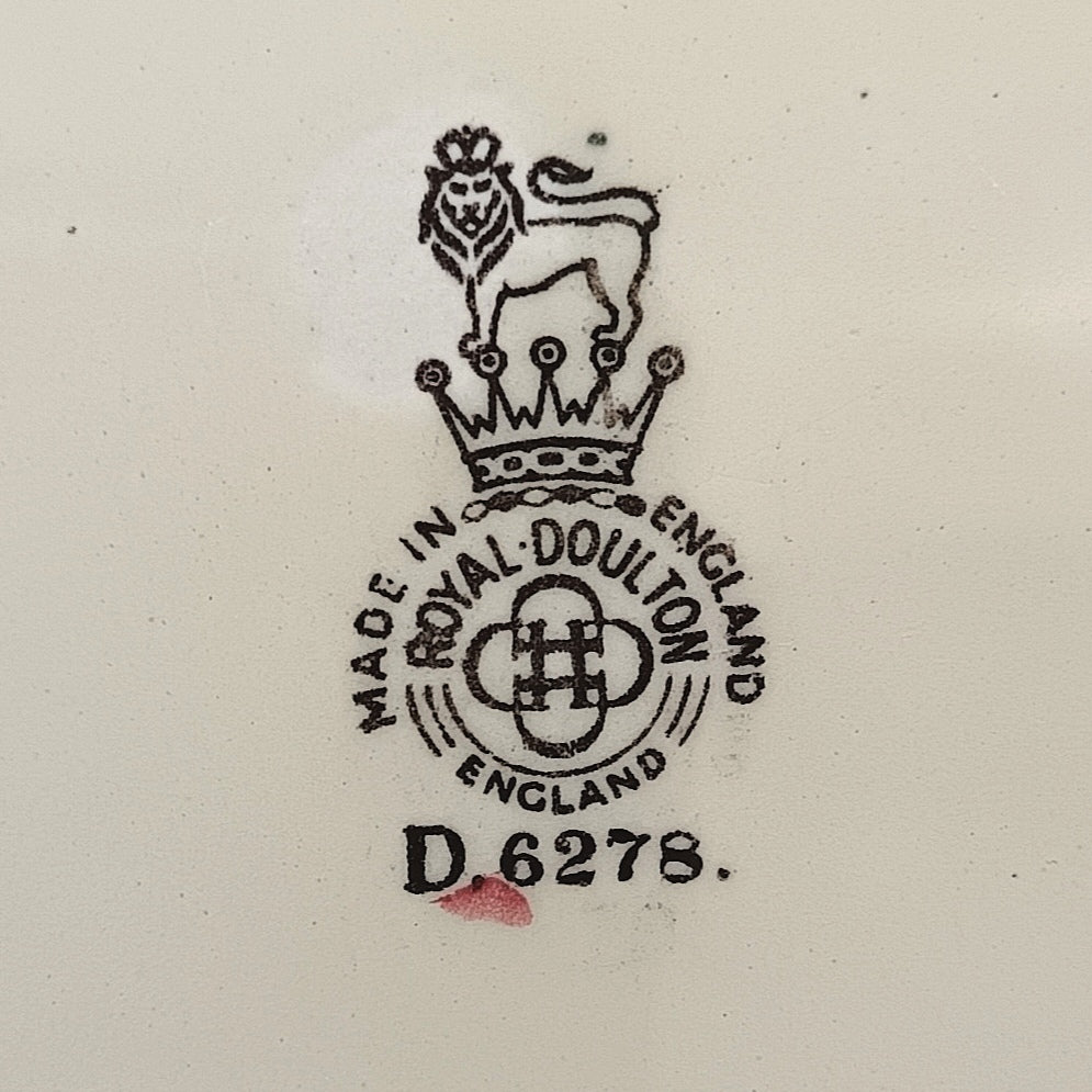 Royal Doulton | The Professionals Series — The Admiral | Series Ware Cabinet Plate | Pattern D6278 | England, mid-20th century