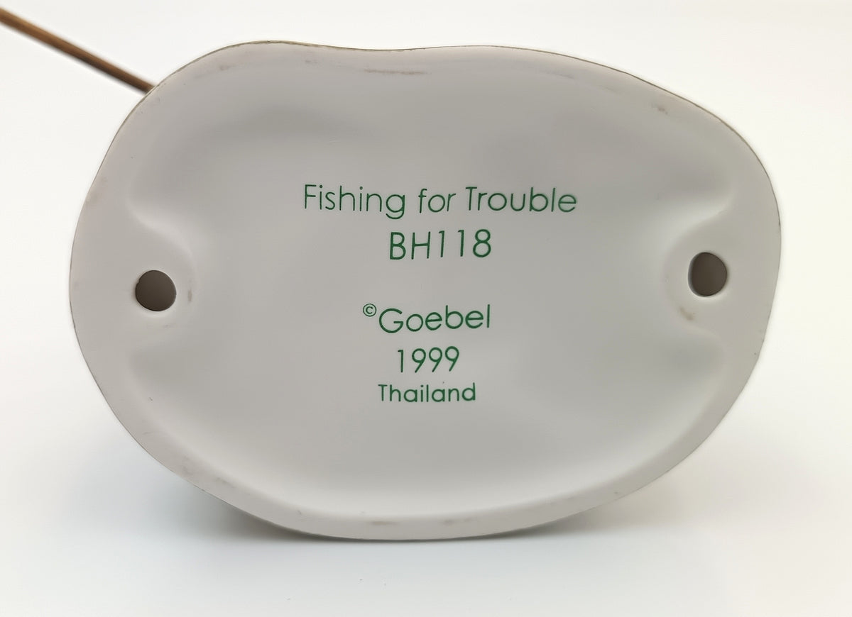 Goebel | Berta Hummel — Fishing for Trouble | Porcelain Figure | BH 118 | Thailand, 1999
