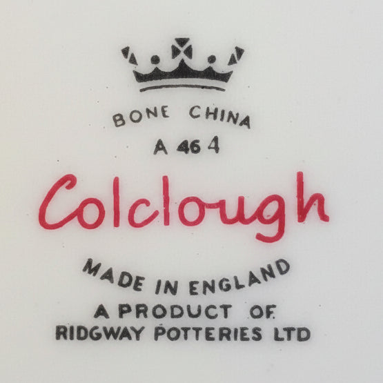 Beautiful Vintage Colclough Large Cake Plate – Soft Pink with Rose Design