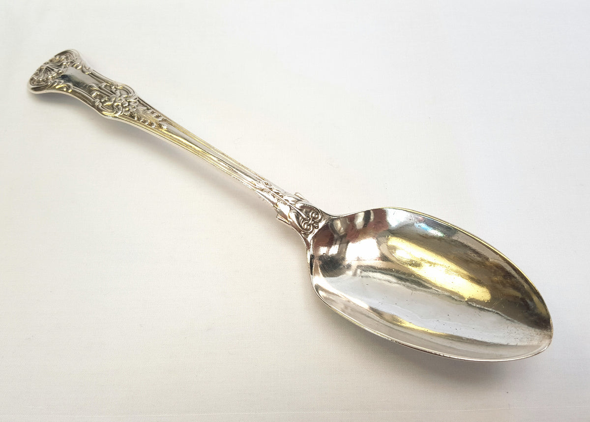 Sterling Silver | King's Pattern Serving Spoon | London 1836 | William IV