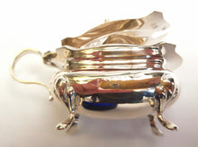 Load image into Gallery viewer, Hallmarked sterling silver salt cellar