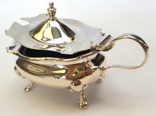 Load image into Gallery viewer, Hallmarked sterling silver salt cellar