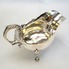 Load image into Gallery viewer, Hallmarked sterling silver gravy boat