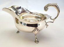 Load image into Gallery viewer, Hallmarked sterling silver gravy boat