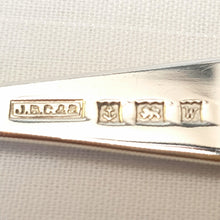 Load image into Gallery viewer, Hallmarked sterling silver butter dish & knife