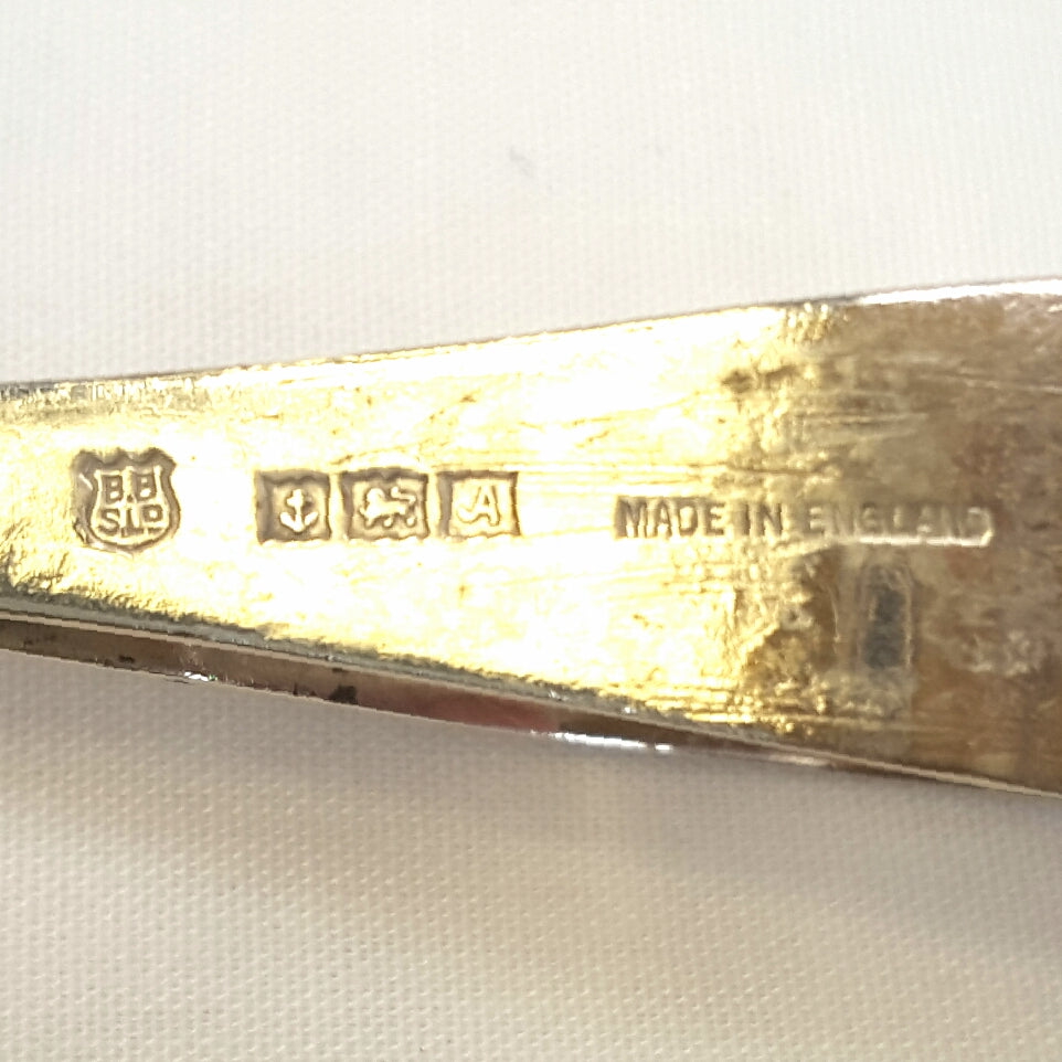 Hallmarked Sterling Silver Baby Feeding Spoon