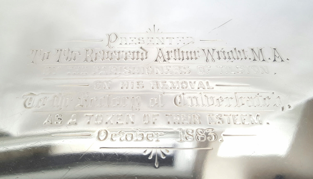 William Shaw II | Sterling Silver Chippendale-Border Salver | London | 1762