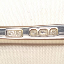 Load image into Gallery viewer, Hallmarked sterling silver tea strainer & bowl