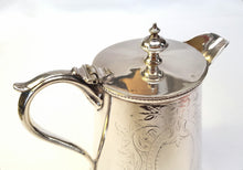Load image into Gallery viewer, Silver plated teapot for one