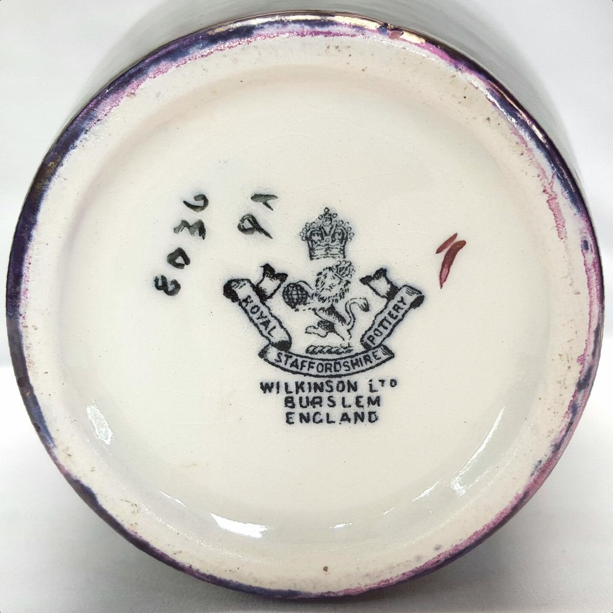 Art Deco Royal Staffordshire Wilkinson Ltd Lustre Ware Vase – Circa 1920s