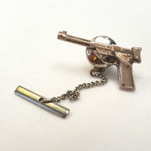 Load image into Gallery viewer, Vintage sterling silver lapel pin