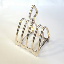 Load image into Gallery viewer, Silver plated toast rack