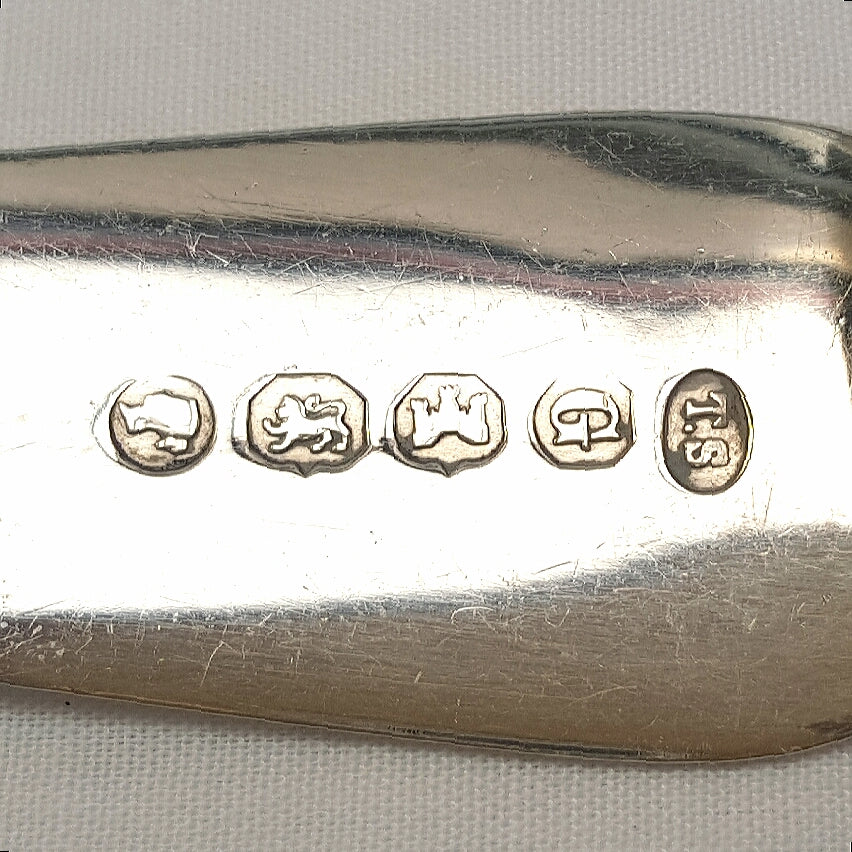 Thomas Stone | Sterling Silver Fiddle Pattern Sauce Ladle | Exeter | 1863