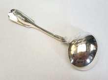 Load image into Gallery viewer, Antique hallmarked sterling silver gravy ladle