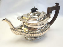 Load image into Gallery viewer, Antique hallmarked sterling silver three piece teaset service