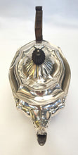 Load image into Gallery viewer, Antique hallmarked sterling silver three piece teaset service