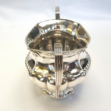 Load image into Gallery viewer, Antique hallmarked sterling silver three piece teaset service