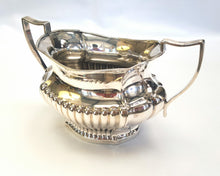 Load image into Gallery viewer, Antique hallmarked sterling silver three piece teaset service
