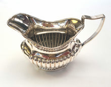 Load image into Gallery viewer, Antique hallmarked sterling silver three piece teaset service