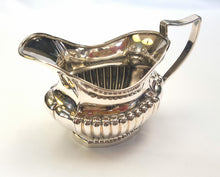 Load image into Gallery viewer, Antique hallmarked sterling silver three piece teaset service