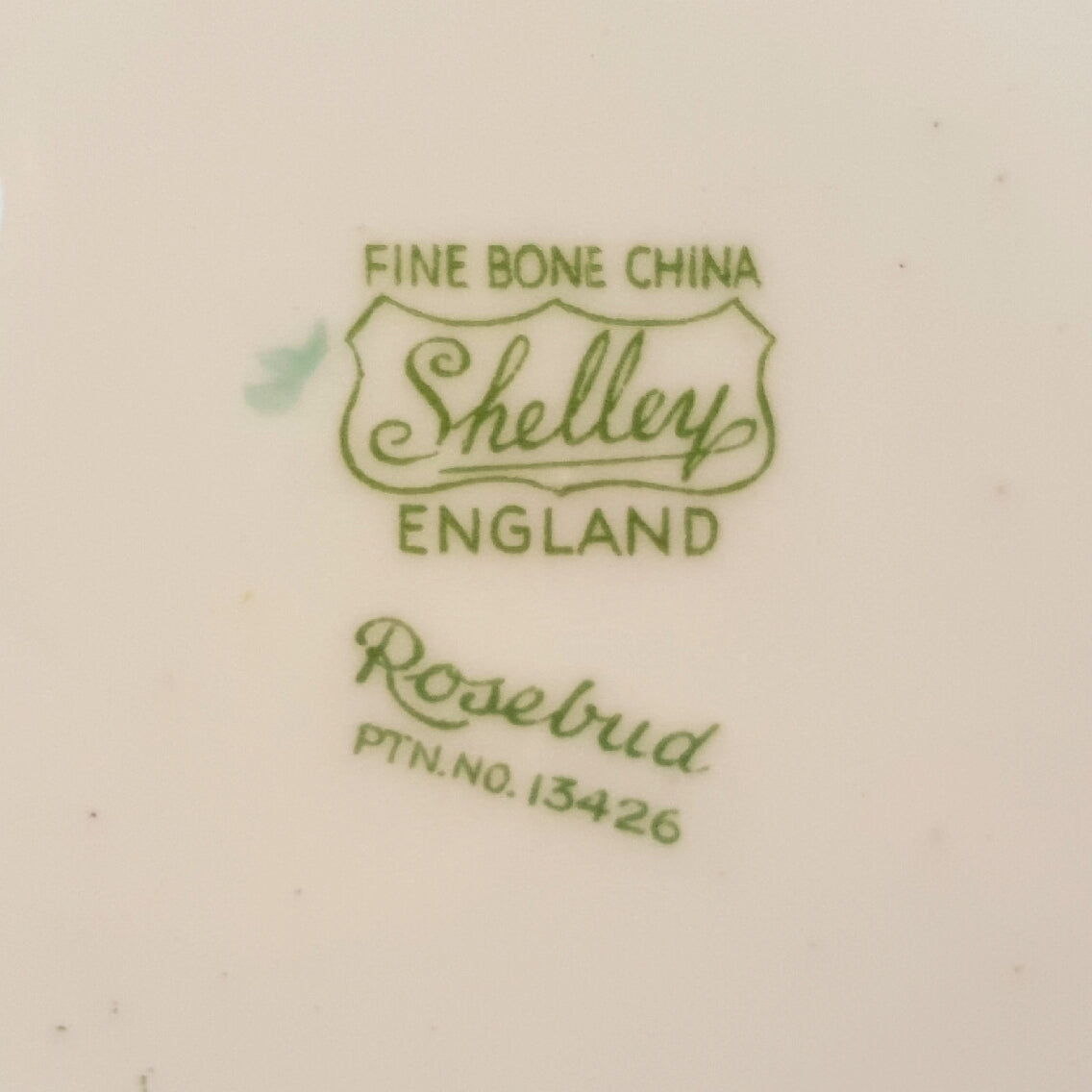 Shelley Rosebud Bone China Trio, Pattern 13426, photo 7 of 7
