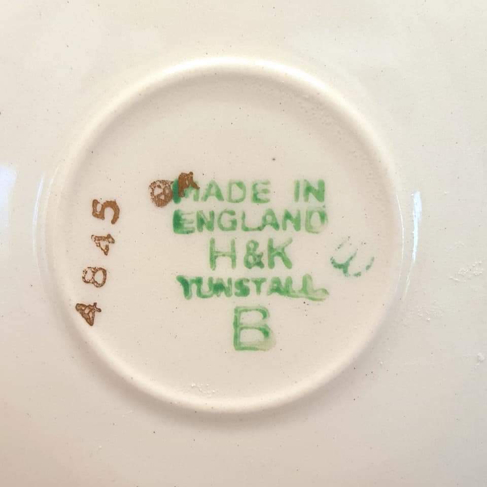 Vintage H & K Tunstall ‘Crinoline Lady’ Chintz Trio