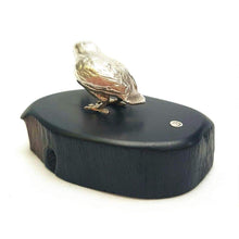 Load image into Gallery viewer, Hallmarked sterling silver Kingfisher bird sculpture