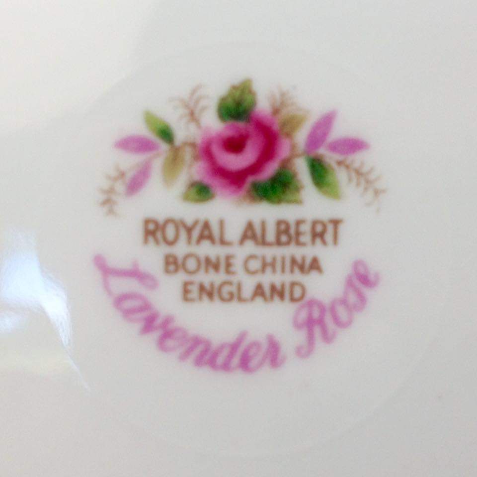 Vintage Royal Albert ‘Lavender Rose’ Bone China Trio – Made in England