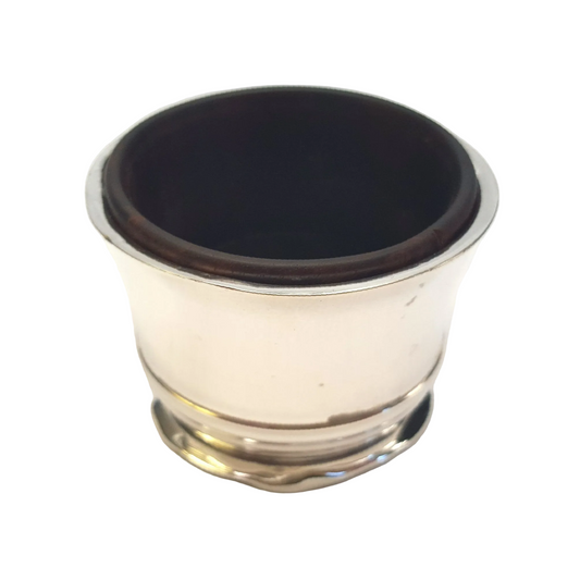 Near Antique Hallmarked Sterling Silver Open Condiment Salt Cellar