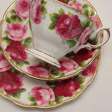 Load image into Gallery viewer, Royal Albert &#39;Old English Rose&#39; trios
