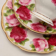 Load image into Gallery viewer, Royal Albert &#39;Old English Rose&#39; trios
