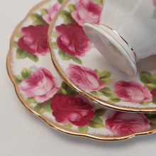 Load image into Gallery viewer, Royal Albert &#39;Old English Rose&#39; trios
