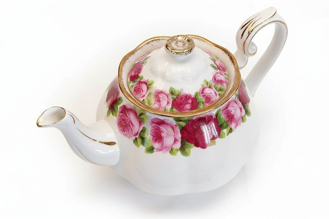 Royal Albert Large 'Old English Rose' Teapot (6-8 cup)
