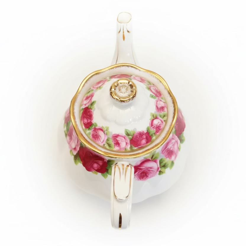 Royal Albert Large 'Old English Rose' Teapot (6-8 cup)