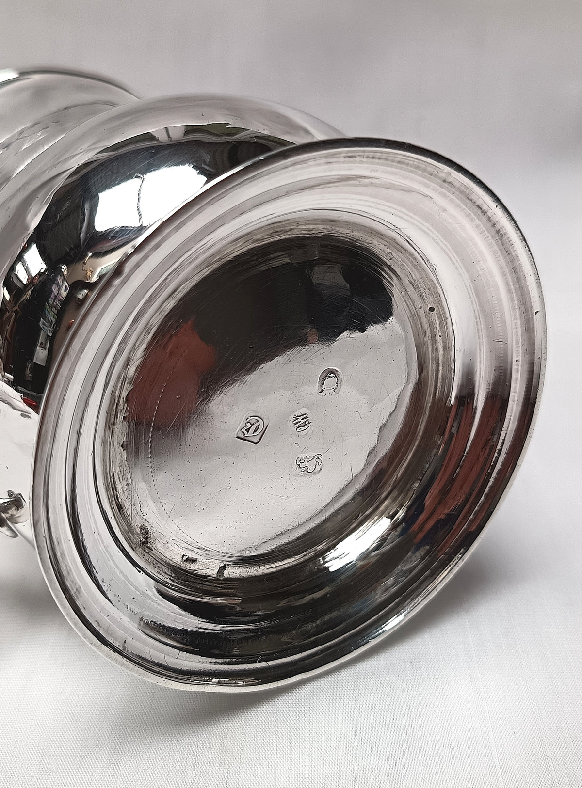 Antique George II Sterling Silver Trophy Tankard – London, c.1760