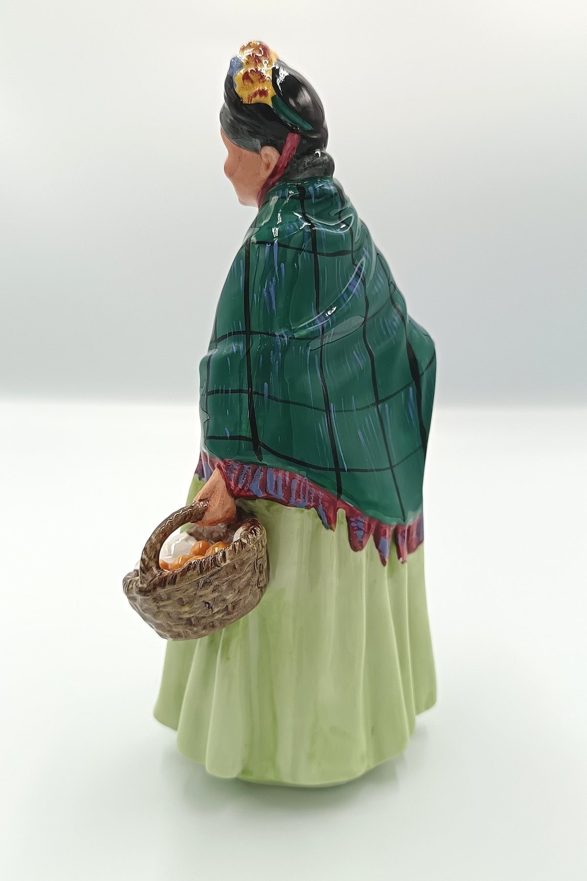 Royal Doulton | The Orange Lady | HN 1953 | Porcelain Figurine | England, Introduced 1940