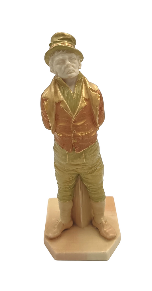 Royal Worcester | James Hadley | ‘Paddy’ — The Irishman | Countries of the World Series | Shot Enamel | Model 835 | c.1882