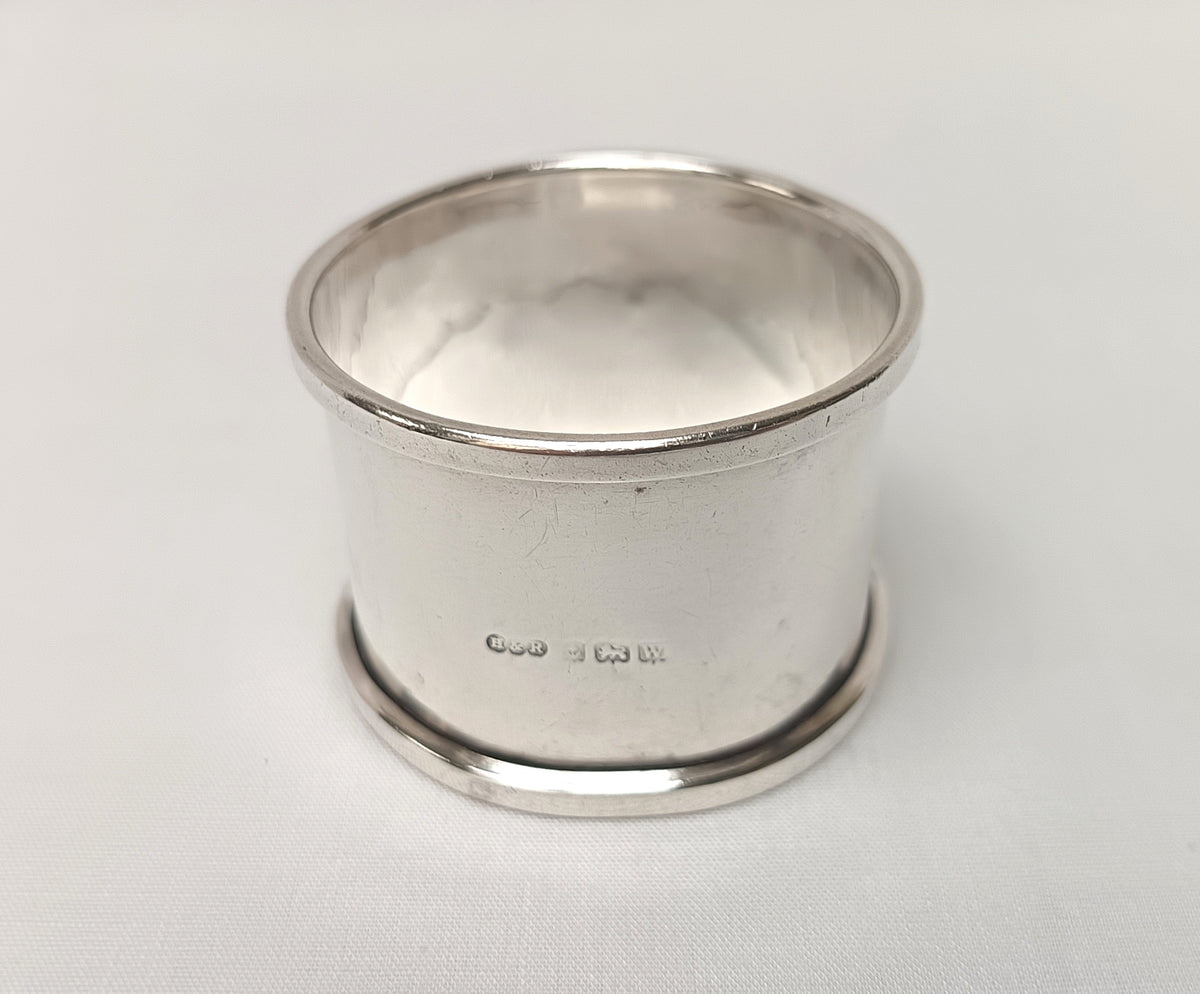 Vintage Hallmarked Sterling Silver Serviette Ring
