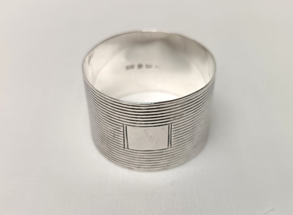 Vintage Hallmarked Sterling Silver Serviette Ring