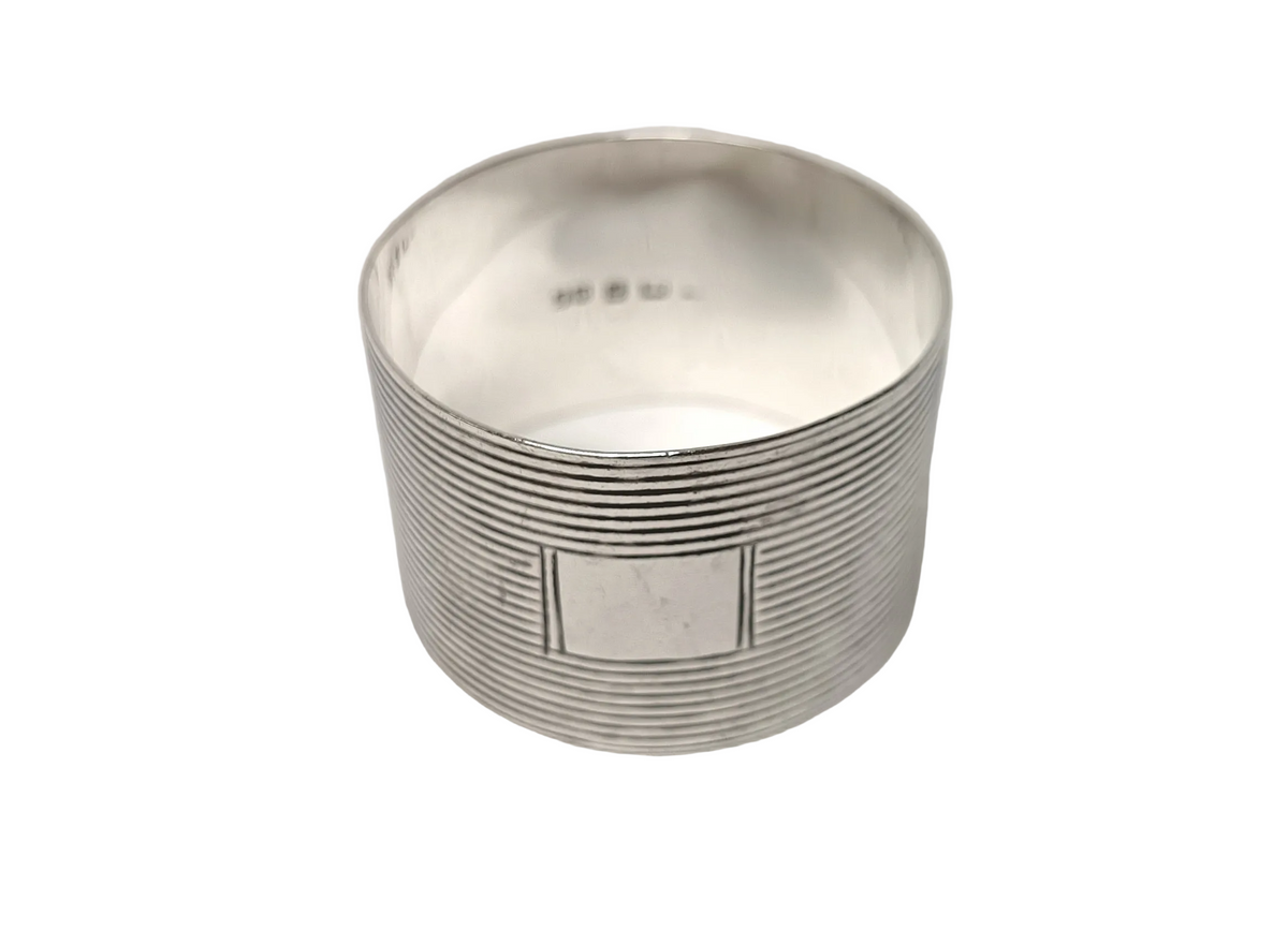 Vintage Hallmarked Sterling Silver Serviette Ring