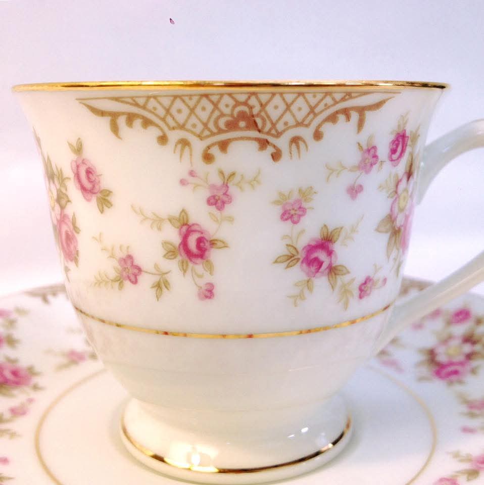 RC Japan | Rosalie | Demitasse Set | Porcelain | Japan, c.1950s–1970s
