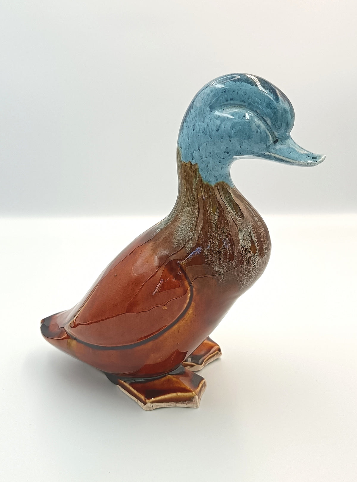 Unattributed | Mallard Drake | Glazed Earthenware Money Box | Mid-20th Century