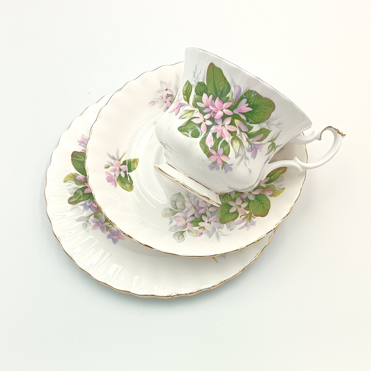 Royal Albert | Mayflower | Bone China Trio | England, c.1970s